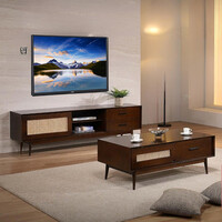 6FT TV Cabinet and Coffee Table - ANANTARA